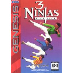 3 Ninjas Kick Back/Genesis 3 Ninjas Kick Back/Genesis