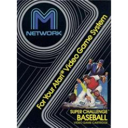Baseball (Super Challenge Baseball White Label) / Atari 2600 Baseball (Super Challenge Baseball White Label) / Atari 2600