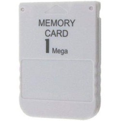 Carte Memoire Pour PS1 / Playstation - Marque Inconnue Carte Memoire Pour PS1 / Playstation - Marque Inconnue