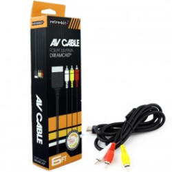 Cable AV Pour Sega Dreamcast Par Retro-Bit Cable AV Pour Sega Dreamcast Par Retro-Bit