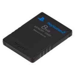 Carte Mémoire Pour PS2 / Playstation 2 8MB Officielle Sony - Noire