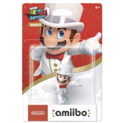 Figurine Amiibo Mario Odyssey - Mario Wedding Outfit