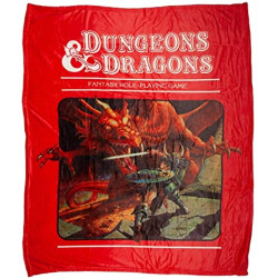 Jeté en Molleton Dungeon & Dragons - Original Cover