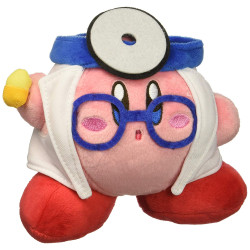 Toutou Kirby Par Sanei -  Docteur Kirby 12 CM