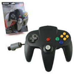 Manette Nintendo 64 / N64 Par Teknogame - Noire Manette Nintendo 64 / N64 Par Teknogame - Noire