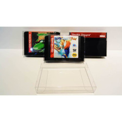 Boite Protectrice De Plastique Souple Transparente Pour Cartouche Sega Genesis/Master System EvoRetr Boite Protectrice De Plastique Souple Transparente Pour Cartouche Sega Genesis/Master System EvoRetr