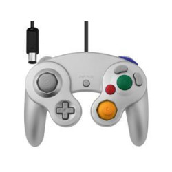 Manette GameCube Par TeknoGame - Argent Manette GameCube Par TeknoGame - Argent