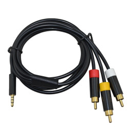 Cable AV Pour Xbox 360 E / Super Slim - Marque Inconnue Cable AV Pour Xbox 360 E / Super Slim - Marque Inconnue
