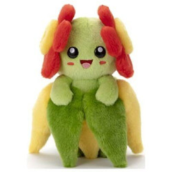 Toutou Pokemon I Choose You! Pokemon Get Plush Par Takara Tomy - Bellossom 19 CM Toutou Pokemon I Choose You! Pokemon Get Plush Par Takara Tomy - Bellossom 19 CM