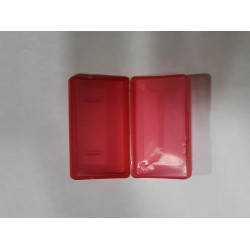 Pochette De Plastique Pour Cartouche GBA / Game Boy Advance Marque Inconnue - Rouge