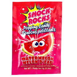 Bonbons Pétillants Shock Rocks - Melon D'Eau (9g) Bonbons Pétillants Shock Rocks - Melon D'Eau (9g)