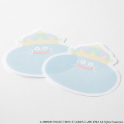 Calepin de Feuilles Autocollantes Dragon Quest Bungu Par Square Enix - King Slime (24 Feuilles)
