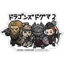 Autocollant CAPCOM x B-SIDE Sticker Dragon's Dogma Par Capcom