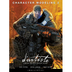 Artbook d'artiste Character Modeling 2 Gears Of War 2 Digital Artists Master Class Par Ballistic
