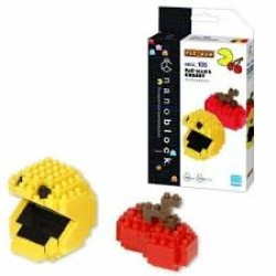 NanoBlock Character Collection Series Pac-Man - Pac-Man & Cherry NanoBlock Character Collection Series Pac-Man - Pac-Man & Cherry