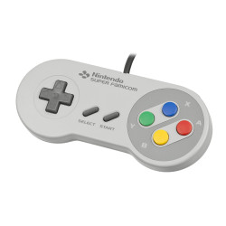 Manette Pour SFC / Super Famicom Officielle Nintendo - Grise