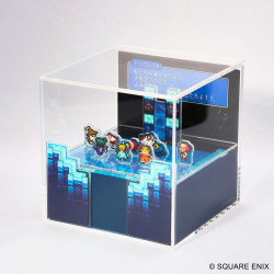 Diorama Final Fantasy Pixel Remaster Cubic Memory Par Square Enix - FF III Entrusted Souls
