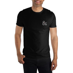 T-Shirt Dungeons And Dragons Par Bioworld - Logo X Dragon