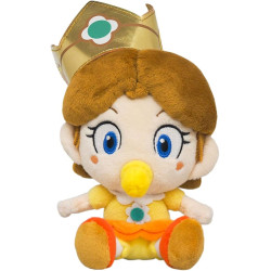 Toutou Super Mario Par Sanei - Baby Daisy 15 CM Toutou Super Mario Par Sanei - Baby Daisy 15 CM