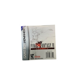 Livret AGB P BZ61 CDF Final Fantasy VI Advance GBA