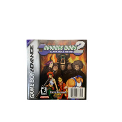 Livret AGB P AW2E Advance Wars 2 Black Hole Rising GBA