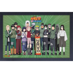 Affiche Encadrée Naruto - Group Lineup
