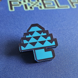 Épinglette (Pin) Par Chinook Crafts Monster Hunter - Blue Mushroom Épinglette (Pin) Par Chinook Crafts Monster Hunter - Blue Mushroom