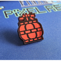 Épinglette (Pin) Par Chinook Crafts Monster Hunter - Barrel Bomb Épinglette (Pin) Par Chinook Crafts Monster Hunter - Barrel Bomb