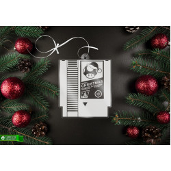 Ornement de Noël Par Chinook Crafts - Nintendo NES Cartridge