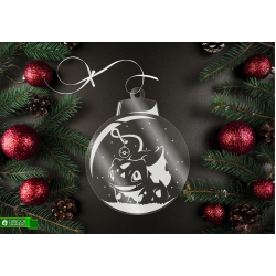 Ornement de Noël Par Chinook Crafts - Pokemon Bulbasaur