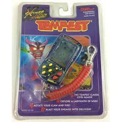 Mini Arcade Porte-Clef Par Tiger Electronics - Tempest