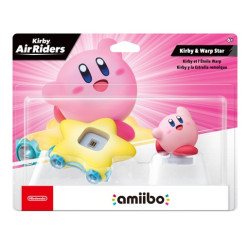Figurine Amiibo Kirby Air Riders - Kirby & Warpstar