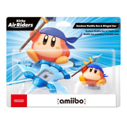 Figurine Amiibo Kirby Air Riders - Waddle Dee & Winged Star