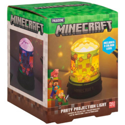 Lampe À Projection Minecraft Par Paladone - Party 4 Pouces Lampe À Projection Minecraft Par Paladone - Party 4 Pouces