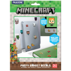 Ensemble d'Autocollants pour Téléphone Intelligent, Tablette ou Portable Par Paladone - Minecraft Ensemble d'Autocollants pour Téléphone Intelligent, Tablette ou Portable Par Paladone - Minecraft