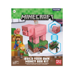 Kit De Construction De Tirelire Minecraft Par Paladone - Cochon Kit De Construction De Tirelire Minecraft Par Paladone - Cochon