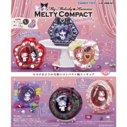 Boîte Mystère Melty Compact My Melody Et Kuromi - Un Item Au Hasard Boîte Mystère Melty Compact My Melody Et Kuromi - Un Item Au Hasard