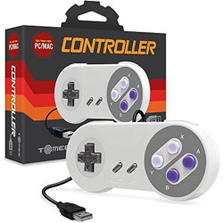 Manette Snes USB Pour PC / Mac Par Tomee Manette Snes USB Pour PC / Mac Par Tomee