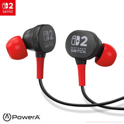 Écouteurs Filaires Pour Nintendo Switch 2 Par PowerA Écouteurs Filaires Pour Nintendo Switch 2 Par PowerA