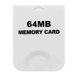 Carte Memoire Pour Nintendo Gamecube Marque Inconnue - 64 MB 1019 Blocks