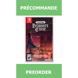 *Précommande* Castlevania Belmont Curse/Switch 15/10/2026 54.99$ *Précommande* Castlevania Belmont Curse/Switch 15/10/2026 54.99$