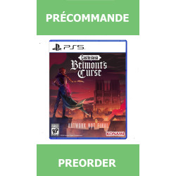 *Précommande* Castlevania Belmont Curse/PS5 15/10/2026 54.99$ *Précommande* Castlevania Belmont Curse/PS5 15/10/2026 54.99$