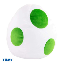Coussin / Toutou Super Mario Par Tomy - Oeuf Yoshi 38 CM