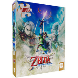 Casse-Tête Legend of Zelda Par USAopoly - Skyward Sword 1 000 Morceaux Casse-Tête Legend of Zelda Par USAopoly - Skyward Sword 1 000 Morceaux
