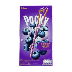 Bâton de Biscuits Pocky par Glico - Yogourt Et Bleuet 38g Bâton de Biscuits Pocky par Glico - Yogourt Et Bleuet 38g