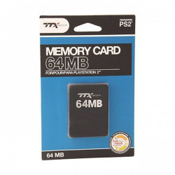 Carte Mémoire Pour PS2 / Playstation 2 Par TTX TECH - 64 MB