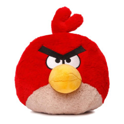 Coussin / Toutou Angry Birds Par Mighty Mojo - Red 20 CM