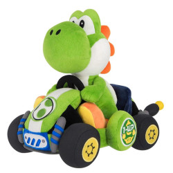 Toutou Mario Kart World Par Sanei - Yoshi 22 CM