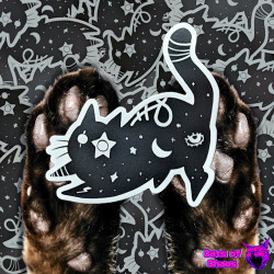 Autocollant Miaou-gnifique Par Cats Of Chaos - Chat Magique Joueur