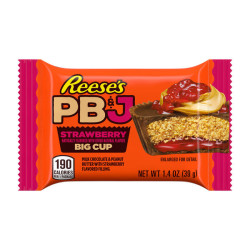 Tablette de Chocolat Reese's Par Hershey - PB&J Fraise 39G Tablette de Chocolat Reese's Par Hershey - PB&J Fraise 39G